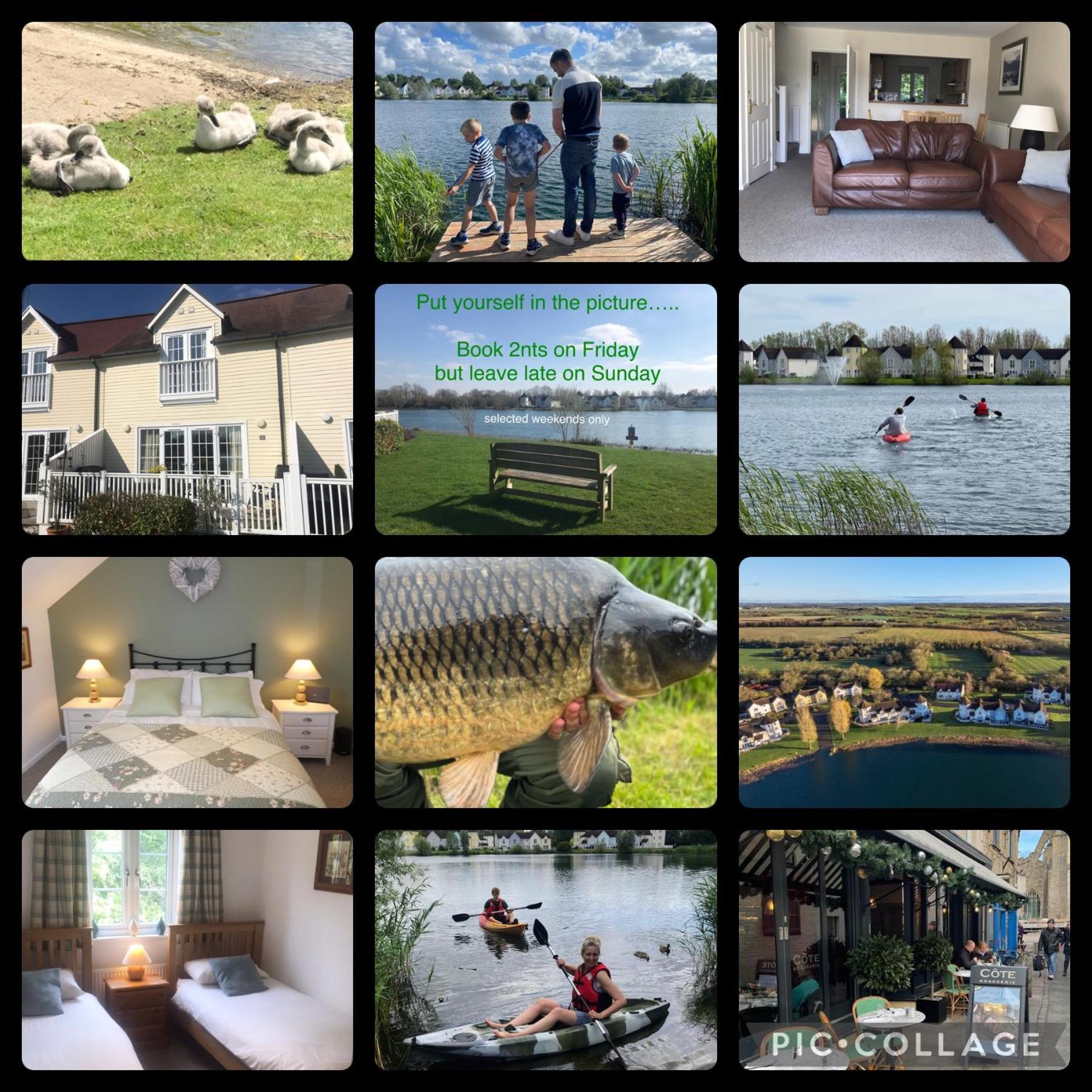 Liming Lodge - Lakeside Home In The Cotswolds South Cerney Luaran gambar